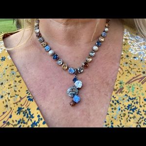 Sabika Swarovski Crystal Montana Pendant